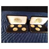 1997 Wildlife Series III and Wildlife Series IV Grand Casino coin set