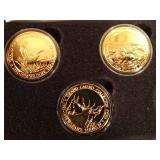 1997 Wildlife Series III and Wildlife Series IV Grand Casino coin set
