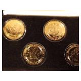 1995-1996 Wildlife Series II Grand Casino coin set