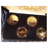 1998-1999 Grand Casino collector coin set