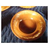 Fire King Oven Ware cups/saucers and desert bowls - Made in the USA
