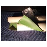2 rolls of vinyl material