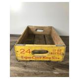 Vintage Wooden Coca Cola Crate