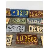 Lot of 15 Collectible License Plates