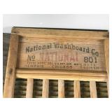Vintage National Washboard Co. No. 801 (Metal - Brass)