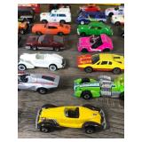Collectible 1983 Hot Wheels Case with 25 Die Cast Cars