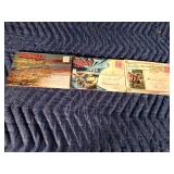 3 Sets of vintage fold out postcards - 1923 & 1934