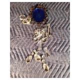 Sun catcher with real crystals