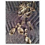 Sun catcher with real crystals