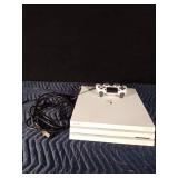 Sony PS4 with controller and cords