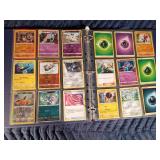 Binder of 90 Pokémon trading cards