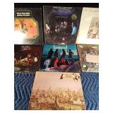 Vintage Rock N Roll record albums
