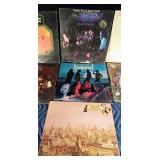 Vintage Rock N Roll record albums