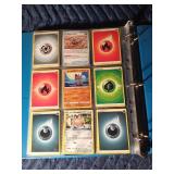 Binder of 90 Pokémon trading cards