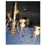 Vintage brass chandelier