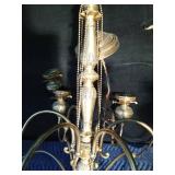 Vintage brass chandelier