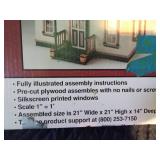 Wood Dollhouse Kit in the Box