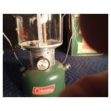 1970 Coleman green lantern with box