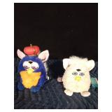 2000 Royal Majesty Furby and 1999 Baby Curly Sheep Furby