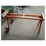Portable folding power tool stand