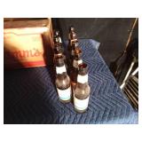22 Vintage Hamms bottles in original case
