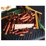 Playschool Lincoln logs in original box