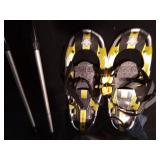 Sherpe snowshoes with poles and accessories in its original carrying bag