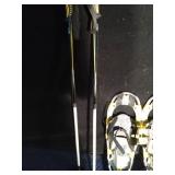 Sherpe snowshoes with poles and accessories in its original carrying bag