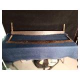 2 Vintage two men saw blades and 1 vintage two men saw