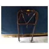 Vintage hay bale fork