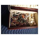 Jewelry box of jewelry - some vintage