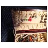 Jewelry box of jewelry - some vintage