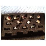 Lot of 12 Rings