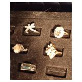 Lot of 12 Rings