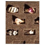 Lot of 12 Rings