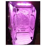 Viper Spectra growing tent with lights and accessories