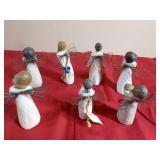 7 - Willow Tree Figurines