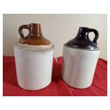 2 - Vintage Crock Jugs