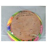 Wood salsa chip and dip set
