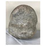 Native American Indian 6” Grooved Hard Stone War Club Axe Head Tool Artifact