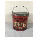 Vintage Breakfast Blend Coffee Tin