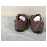 Pair of New Fashion Mens Slip on Leather Shoes - Size 10