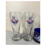 Beer Glasses, Mug & Coffee Cups, German Roemer Goblet Wine Glass Gold Rim With Olive Beehive Stem