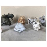 Lot of Animal Figurines and Some are Signed on the Bottom