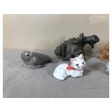 Lot of Animal Figurines and Some are Signed on the Bottom
