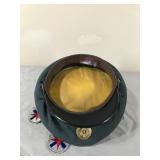 Vintage Army Cap, Canteen and Patches