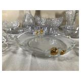 Lot of Crystal and Clear Glass Ware