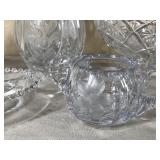 Lot of Crystal and Clear Glass Ware