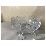 Lot of Crystal and Clear Glass Ware