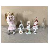 Lot of Collectible Bells - Metal, Glass and Ceramic